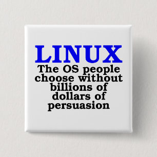 Linux. Die OS-Leute wählen… Button
