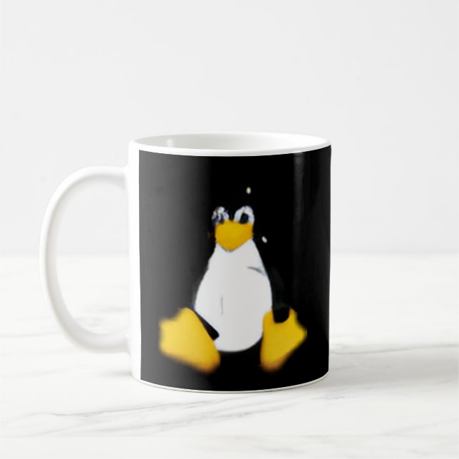Linux Gray Small Kaffeetasse (Links)