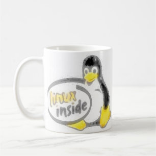 LINUX INNERHALB Tuxs das Linux-Pinguin-Logo Tasse