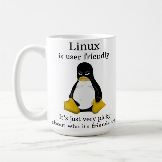 Linux Limited Edition  Kaffeetasse (Links)