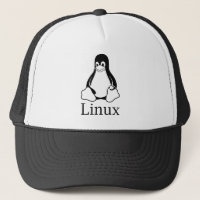 Linux-Logo mit Tux der Linux-Pinguin