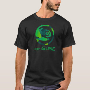 Linux OpenSUSE-Lover-Tagline & Logo Open Source O T-Shirt
