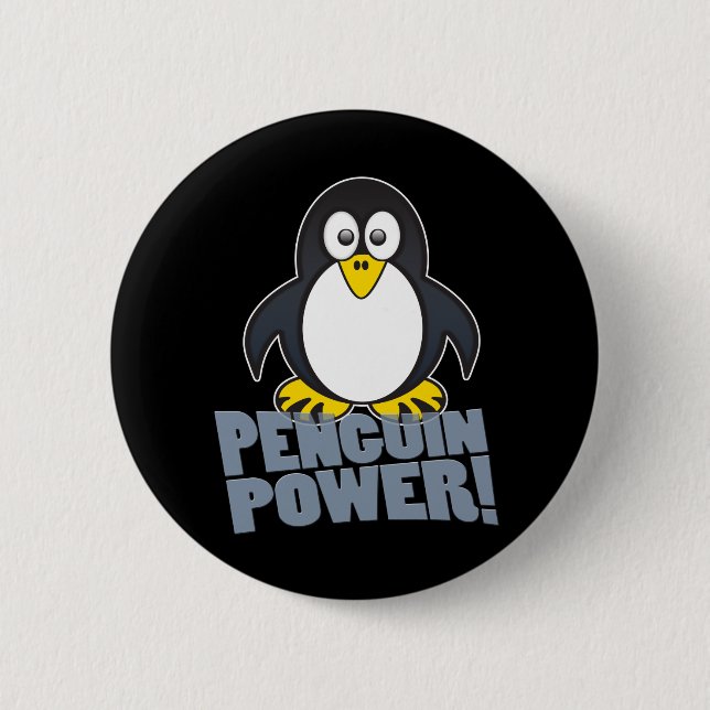 Linux-Pinguin Button (Vorderseite)
