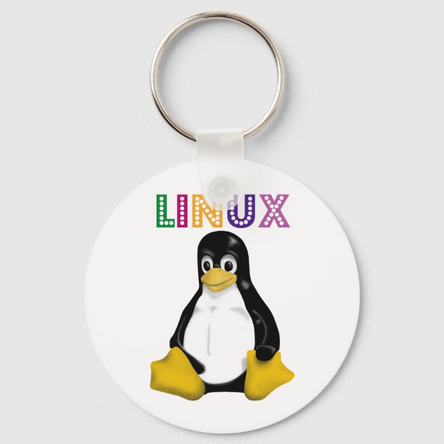 Linux Produkte & Designs! Schlüsselanhänger (Vorderseite)