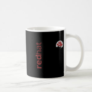 Linux Red Hat Fan T-Shirt Tux Penguin Open Source Kaffeetasse