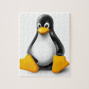 Linux Tux der Pinguin Puzzle
