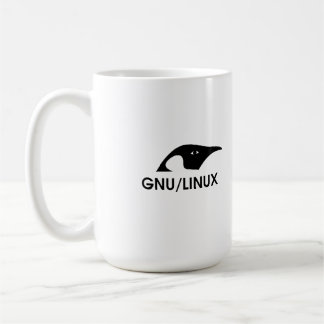 Linux "wirkliche Männer benutzen die Befehlszeile" Tasse