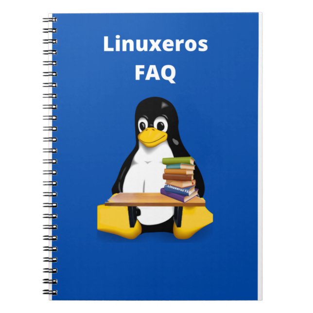 Linuxeros FAQ Notizblock (Vorderseite)