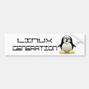 LinuxGeneration Autoaufkleber