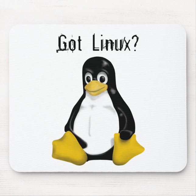 Linuxprodukte u. -entwürfe! mousepad (Vorne)