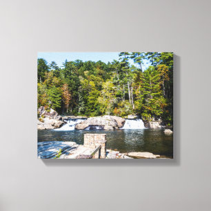 Linville Falls Canvas Print Leinwanddruck