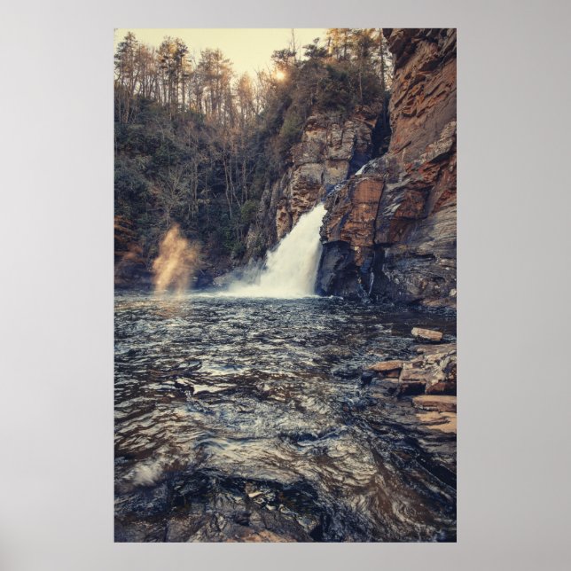Linville Falls Poster (Vorne)