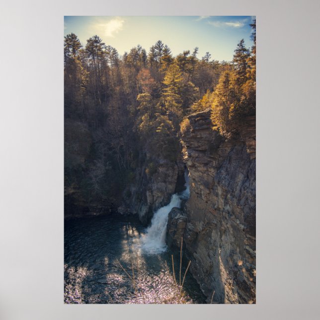 Linville Falls Poster (Vorne)