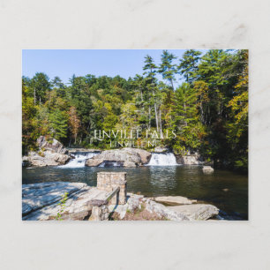 Linville Falls Postkarte