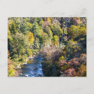 linville Falls Postkarte