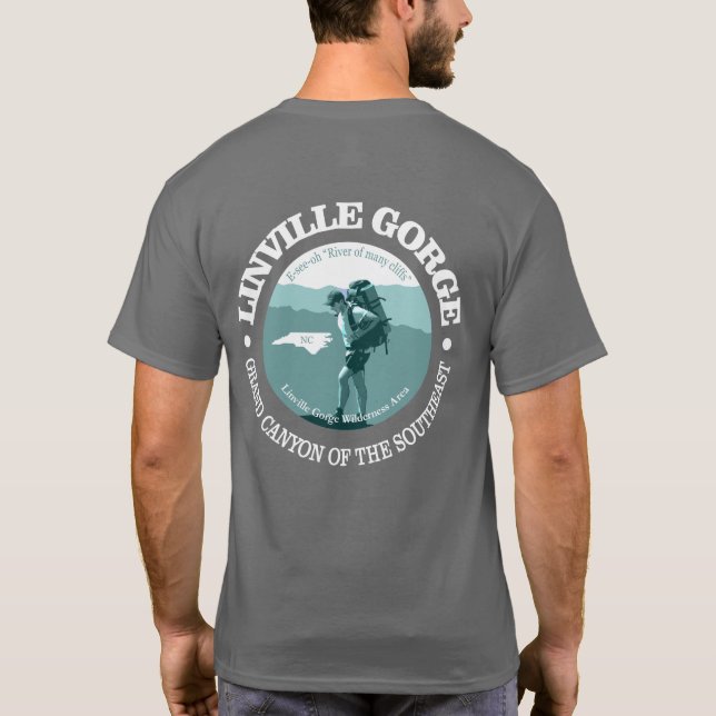 Linville Gorge T-Shirt (Rückseite)