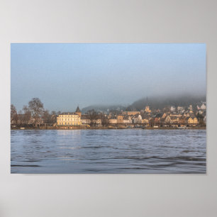 Linz am Rhein, Deutschland Poster