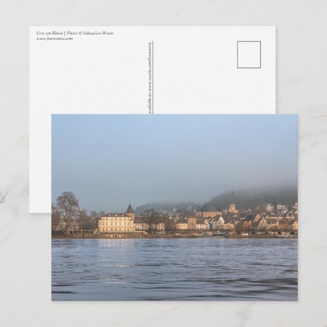 Linz am Rhein Deutschland Postkarte (Vorne/Hinten)