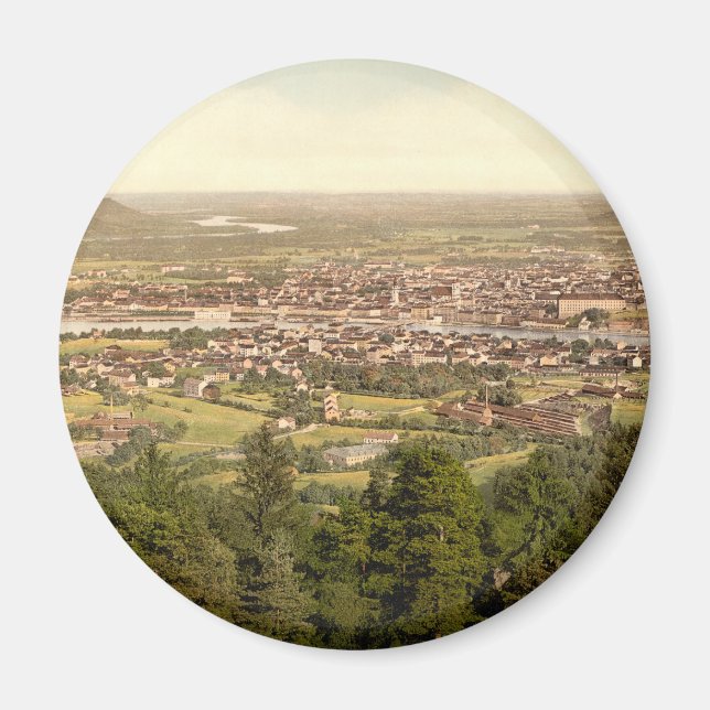 Linz II in Österreich Magnet (Vorne)