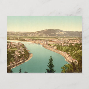 Linz in Österreich Postkarte