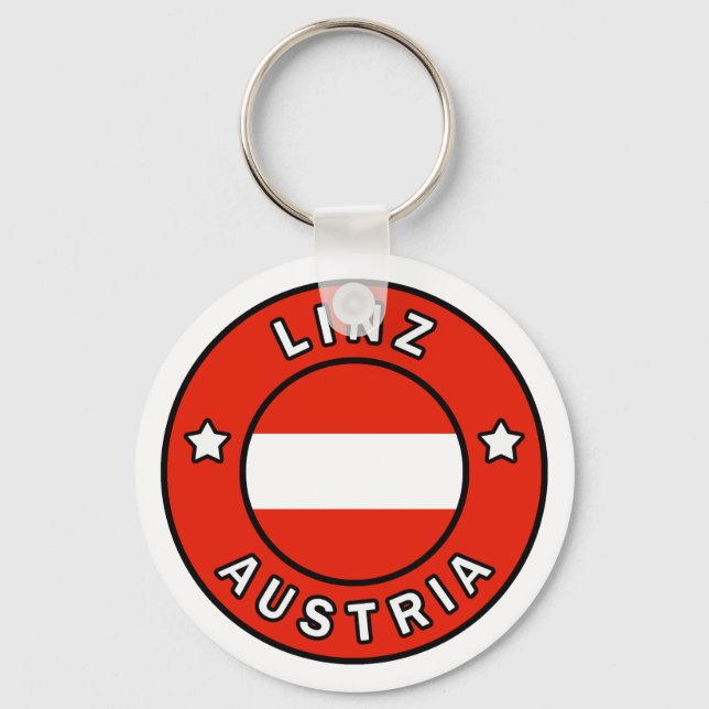 Linz Österreich Schlüsselanhänger (Vorderseite)