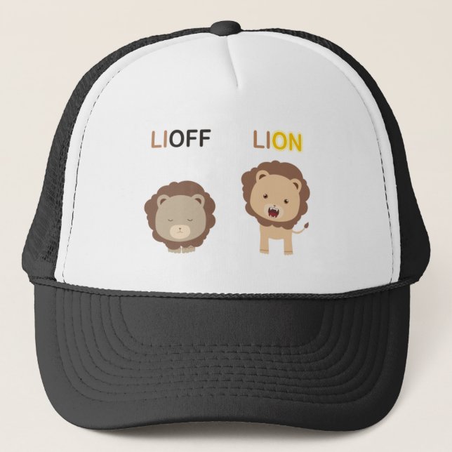 Lioff Lion Truckerkappe (Vorderseite)