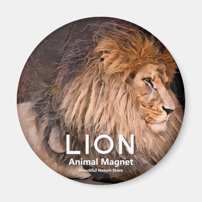 Lion グ  magnet (Vorne)
