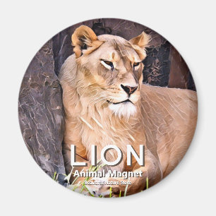 Lion グ magnet