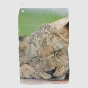 Lion 014 golfhandtuch