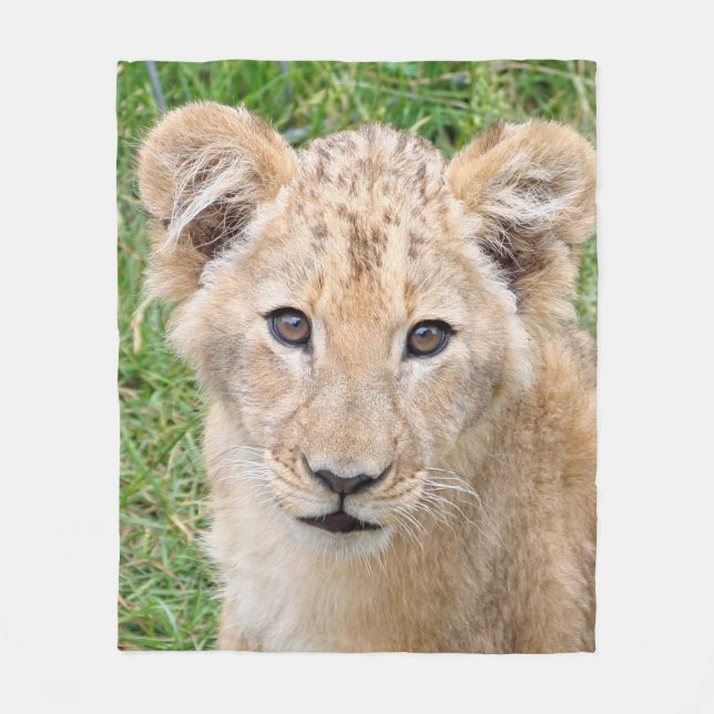 Lion 016 fleecedecke (Vorderseite)