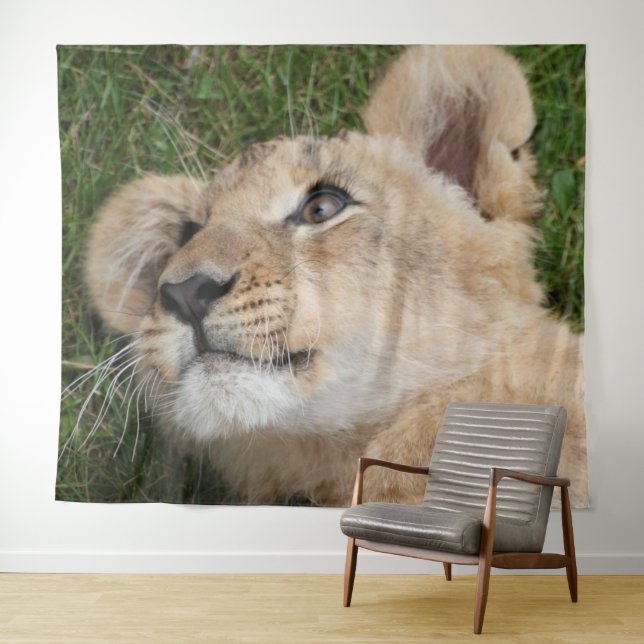 Lion 022 wandteppich (Beispiel (Horizontal))
