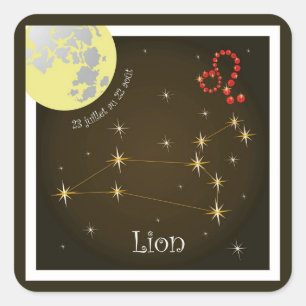 Lion 23 juillet au 22 août Aufkleber