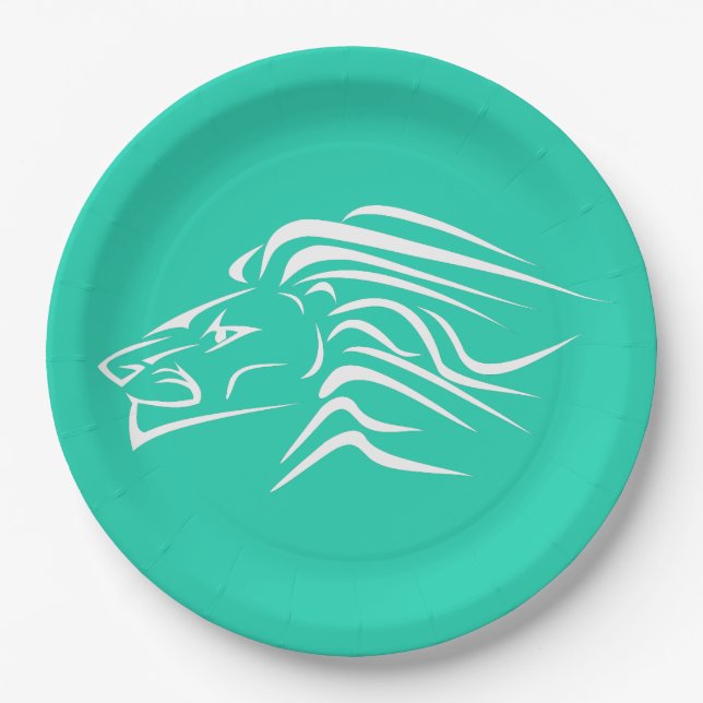 Lion 2 - pappteller (Vorderseite)