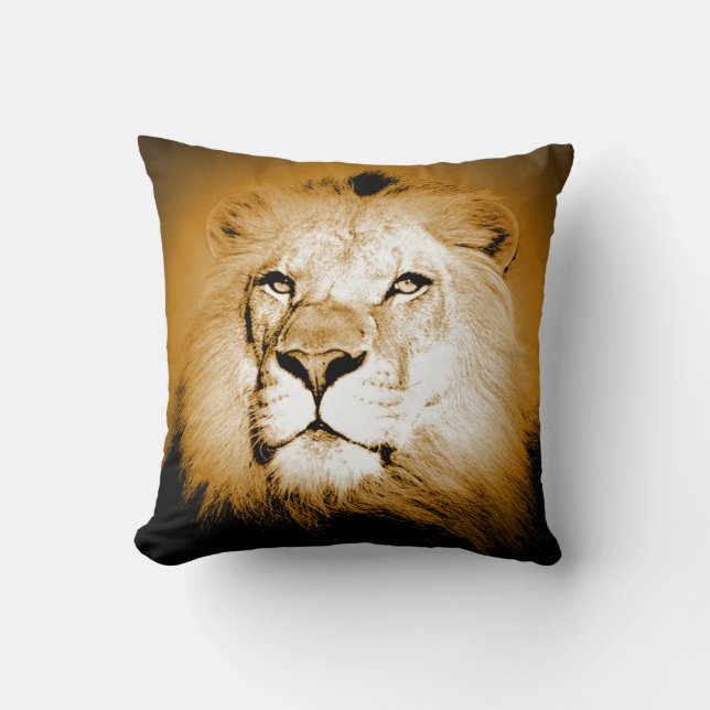 Lion American MoJo Pillow Kissen (Vorderseite)