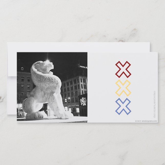 Lion Amsterdam gram (Vorderseite)