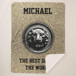 Lion Ancient Symbol in Modern Trendy Graphics Sherpadecke