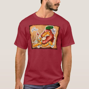 LION AND LAMB PEACE von Jeff Willis Art T-Shirt