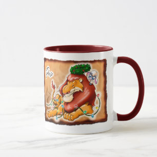LION AND LAMB PEACE von Jeff Willis Art Tasse