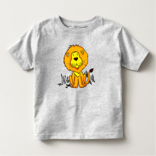 Lion animal art big cat baby romper kleinkind t-shirt
