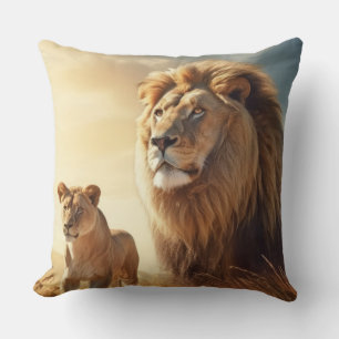 Lion Animal Wildlife Wilder Wilder Wilde Kissen