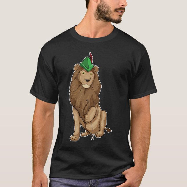 Lion Archer Bow T-Shirt (Vorderseite)
