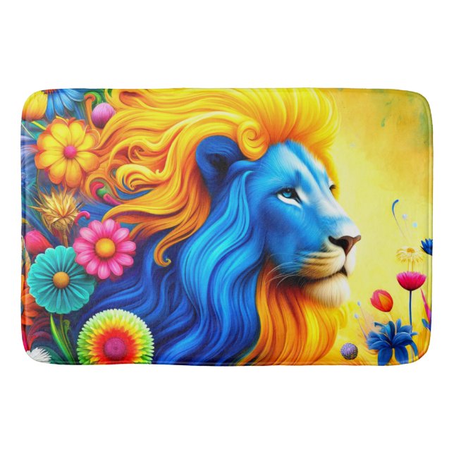 Lion Art Badematte (Vorderseite)
