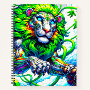 Lion Artwork Notizbuch