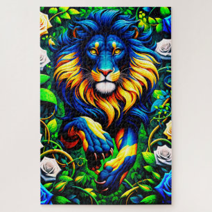 Lion Artwork Puzzle