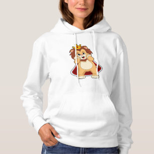 Lion as King mit Crown.PNG Hoodie