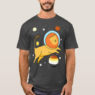Lion Astronaut Gay Bear Pride T-Shirt