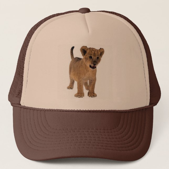 Lion Baby Hat Truckerkappe (Vorderseite)