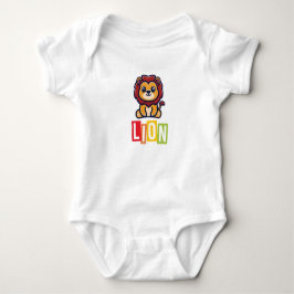 Lion Baby Jersey Bodysuit Strampler