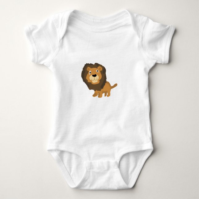 Lion Baby Strampler (Vorderseite)