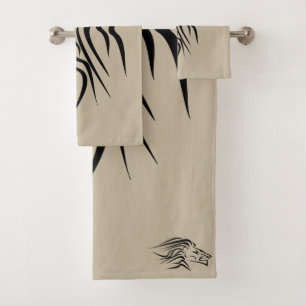 Lion Badhandtuch Set